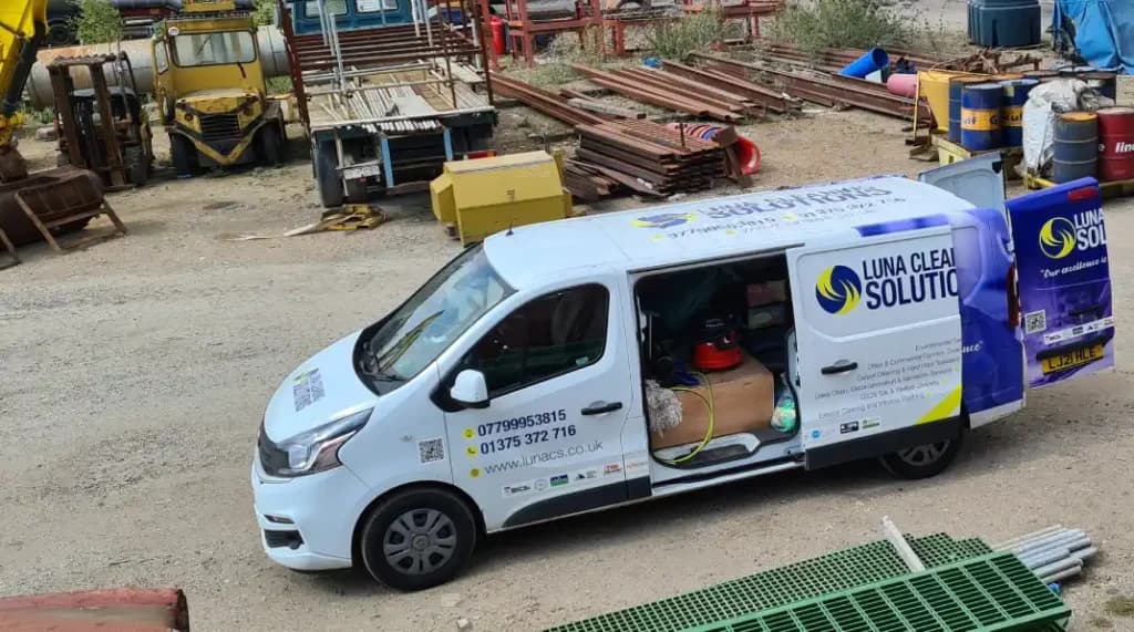 Industrial Cleaning Van